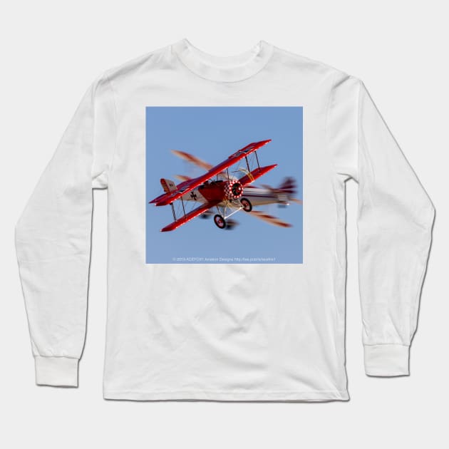 World War I Dogfight Long Sleeve T-Shirt by acefox1